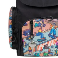 Ruksak RIVACASE "Skaters", 15L, 5425, crni