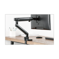 Nosač ICYBOX single za monitor do 32", montaža na rub stola