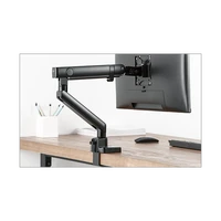 Nosač ICYBOX single za monitor do 32", montaža na rub stola