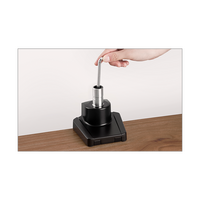 Nosač ICYBOX single za monitor do 32", montaža na rub stola