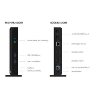 Priključna stanica ICYBOX IB-DK2251AC USB-C Multi-Docking