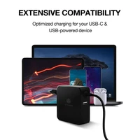 Punjač ICYBOX IB-PS101-PD USB-C, Power Delivery 90W, brzi