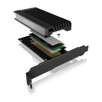 Kućište/adapter ICYBOX IB-PCI214M2-HSL za M.2 NVMe SSD na PCIe x4 karticu s hladnjakom