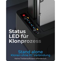 Priključna stanica/clone ICYBOX IB-1232CL-U3 za diskove 2.5"/3.5"