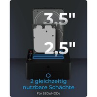 Priključna stanica/clone ICYBOX IB-1232CL-U3 za diskove 2.5"/3.5"
