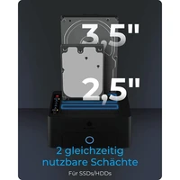 Priključna stanica/clone ICYBOX IB-1232CL-U3 za diskove 2.5"/3.5"