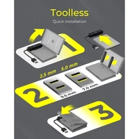 Kućište/adapter ICYBOX IB-AC603B-U3 USB 3.2 za HDD/SSD 2.5" SATA