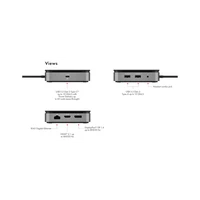 Priključna stanica ICYBOX IB-DK408-C41 USB4, dvostruki video izlaz, 7-u-1, 60W PD napajanje