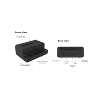 Priključna stanica/clone ICYBOX IB-2914MSCL-C31 za M.2 NVMe SSD i SATA SSD/HDD 2.5"/3.5"