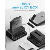 Priključna stanica/clone ICYBOX IB-2914MSCL-C31 za M.2 NVMe SSD i SATA SSD/HDD 2.5"/3.5"
