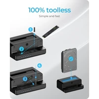 Priključna stanica/clone ICYBOX IB-2914MSCL-C31 za M.2 NVMe SSD i SATA SSD/HDD 2.5"/3.5"