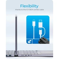 Priključna stanica/clone ICYBOX IB-2914MSCL-C31 za M.2 NVMe SSD i SATA SSD/HDD 2.5"/3.5"