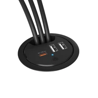 Punjač ICYBOX IB-HUB1407 stolni, ugrađeni USB s napajanjem i brzim punjenjem