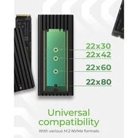 Kućište ICYBOX IB-1917M-C32 za 1× M.2 NVMe SSD, USB 3.2 Gen 2x2 Type-C, do 20Gb/s