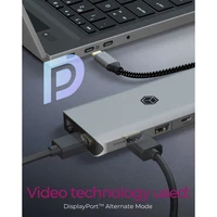 Priključna stanica ICYBOX IB-DK4061-CPD 12-u-1 USB-C za laptop, Power Delivery do 100W