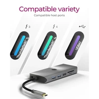 Priključna stanica ICYBOX IB-DK4061-CPD 12-u-1 USB-C za laptop, Power Delivery do 100W