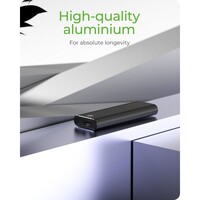 Kućište ICYBOX IB-1807MT-C31 za 1× M.2 NVMe SSD, USB 3.2 Gen 2 Type-C, s zaštitom od pisanja