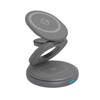 Punjač ICYBOX 3-u-1 bežični magnetski za mobitele i satove