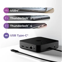 Priključna stanica ICYBOX IB-DK4090-C USB-C 12V1 za laptop, Power Delivery 100W
