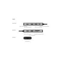 Priključna stanica ICYBOX IB-DK4012-CPD 9-u-1 Mobile, Power Delivery 100W