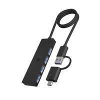 Hub ICYBOX IB-HUB1424-C3, 4 porta, USB 3.2 Gen1 Type-C i Type-A