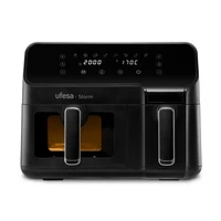 Digitalna friteza s dvostrukom posudom UFESA 5.5L + 3.5L Storm, 2700W
