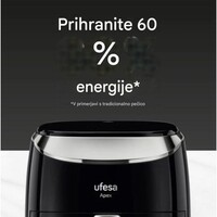 Digitalna friteza na vrući zrak UFESA Apex, 3.5L, 1500W