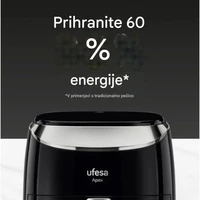 Digitalna friteza na vrući zrak UFESA Apex, 3.5L, 1500W