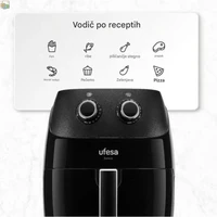 Digitalna friteza na vrući zrak UFESA Shadow, 5L, 1500W