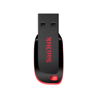 USB stick 32 GB, SANDISK Cruzer Blade, USB 2.0 (SDCZ50-032G-B35)