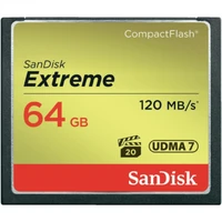 Memorijska kartica 64 GB, SANDISK CompactFlash Extreme, UDMA7 (SDCFXSB-064G-G46)