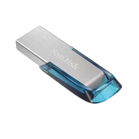 USB stick 64 GB, SANDISK Ultra Flair, USB 3.0, plavi (SDCZ73-064G-G46B)