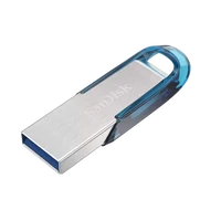 USB stick 64 GB, SANDISK Ultra Flair, USB 3.0, plavi (SDCZ73-064G-G46B)