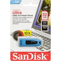USB stick 32 GB, SANDISK Ultra, USB 3.0, plavi (SDCZ48-032G-U46B)