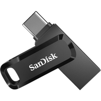 USB stick 64 GB, SANDISK Ultra Dual Drive Go, USB Type-C, USB 3.1/3.0, do 150 MB/s, crni (SDDDC3-064G-G46)