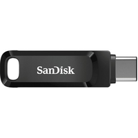 USB stick 128 GB, SANDISK Ultra Dual Drive Go, USB Type-C, USB 3.1/3.0, do 150 MB/s, crni (SDDDC3-128G-G46)