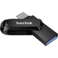 USB stick 128 GB, SANDISK Ultra Dual Drive Go, USB Type-C, USB 3.1/3.0, do 150 MB/s, crni (SDDDC3-128G-G46)