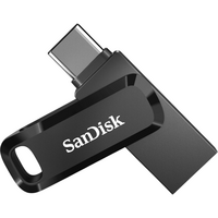 USB stick 256 GB, SANDISK Ultra Dual Drive Go, USB Type-C, USB 3.1/3.0, crni (SDDDC3-256G-G46)