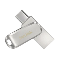 USB stick 32 GB, SANDISK Ultra Dual Drive Luxe, USB Type-C, USB 3.1 Gen 1, 150 MB/s, srebrni (SDDDC4-032G-G46)