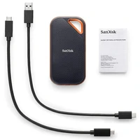Eksterni SSD disk 4 TB, SANDISK Extreme PRO Portable, USB 3.2 Gen 2x2, do 2000 MB/s (SDSSDE81-4T00-G25)