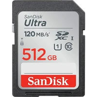 Memorijska kartica 512 GB, SANDISK Ultra, SDXC, 120 MB/s (SDSDUNC-512G-GN6IN)