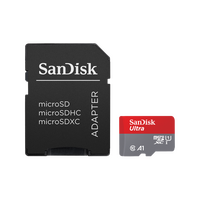 Memorijska kartica 512 GB, SANDISK Ultra, microSDXC UHS-I + SD adapter, 150 MB/s, A1, C10 (SDSQUAC-512G-GN6MA)