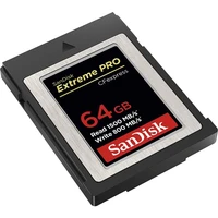 Memorijska kartica 64 GB, SANDISK Extreme PRO, CFexpress Type B, 1500/800 MB/s (SDCFE-064G-GN4NN)