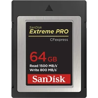 Memorijska kartica 64 GB, SANDISK Extreme PRO, CFexpress Type B, 1500/800 MB/s (SDCFE-064G-GN4NN)