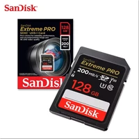 Memorijska kartica 128 GB, SANDISK Extreme PRO, SDXC UHS-I, C10, U3, V30, do 200/90 MB/s (SDSDXXD-128G-GN4IN)