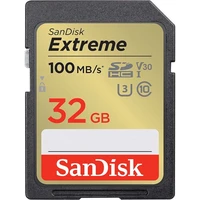 Memorijska kartica 32 GB, SANDISK Extreme, SDHC UHS-I, C10, U3, V30, do 100/60 MB/s + 1 god. RescuePRO Deluxe (SDSDXVT-032G-GNCI2)