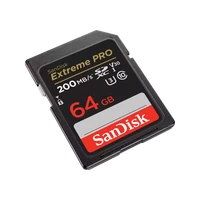 Memorijska kartica 64 GB, SANDISK Extreme PRO, SD, 200 MB/s (SDSDXXU-064G-GN4IN)