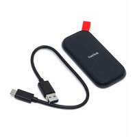 Eksterni SSD disk 2 TB, SANDISK Portable, USB-C, USB 3.2 Gen 2, 800 MB/s (SDSSDE30-2T00-G26)
