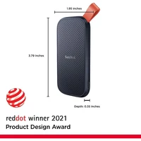 Eksterni SSD disk 2 TB, SANDISK Portable, USB-C, USB 3.2 Gen 2, 800 MB/s (SDSSDE30-2T00-G26)
