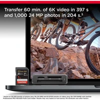 Memorijska kartica 64 GB, SANDISK Extreme PRO, SD UHS-II, C10, V60, 280/100 MB/s (SDSDXEP-064G-GN4IN)